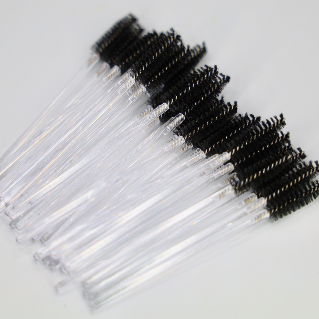 BLACK ACRYLIC MASCARA WANDS